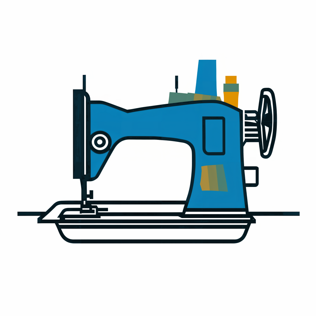 Sewing machine pictogram